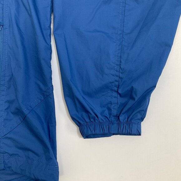 LL Bean Blue Mens Large Zip-Up Windbreak Rain Jacket Outdoor Active Hooded - Picture 5 of 15